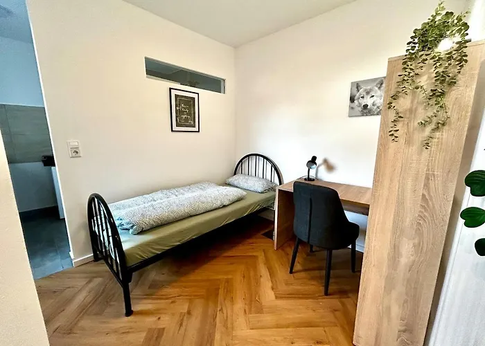 Apartment Modernes 1 Zimmerapartment In Mit Wlan Fuer Monteure,handwerker